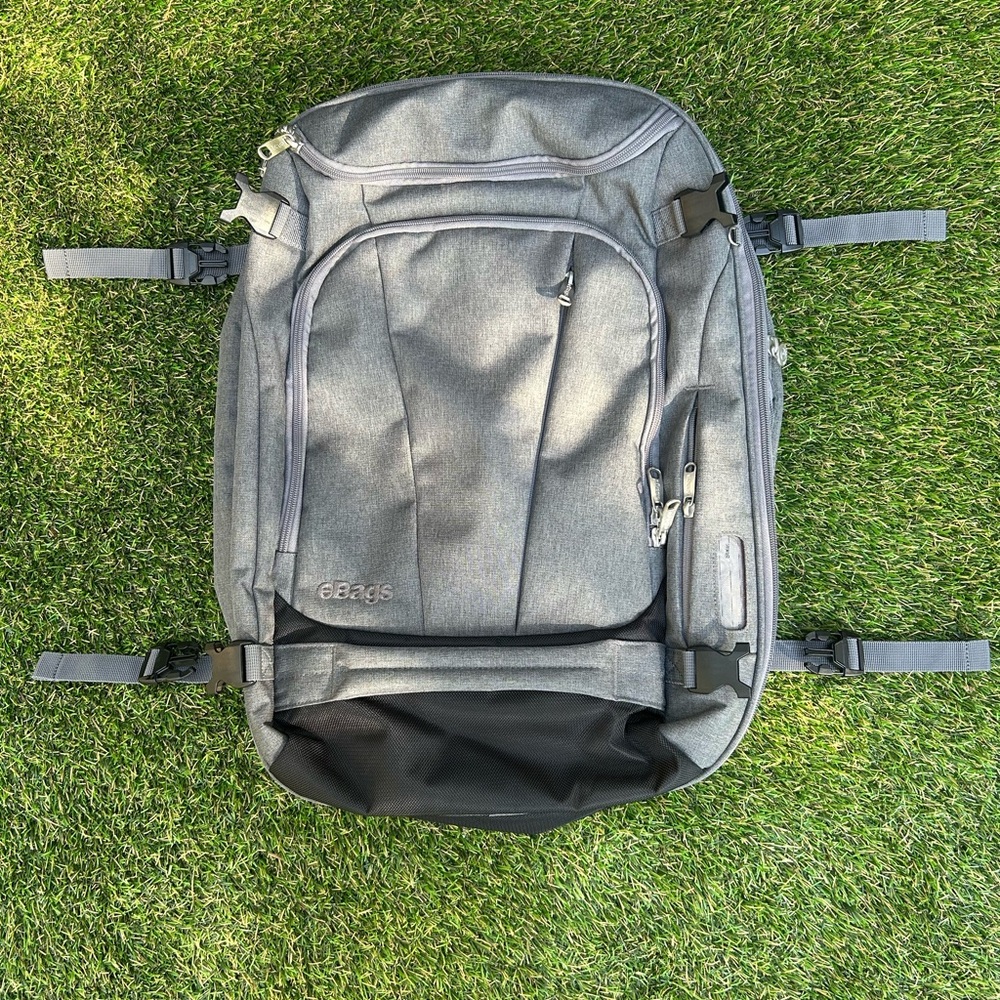 eBags Gray Travel Carry on Luggage with Organized Storage